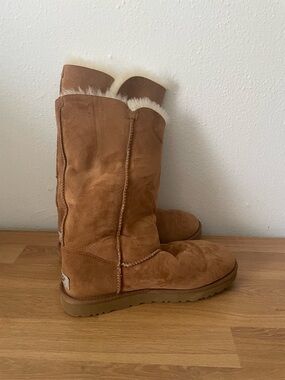 UGG Chestnut Tall Shearling-Lined Boots